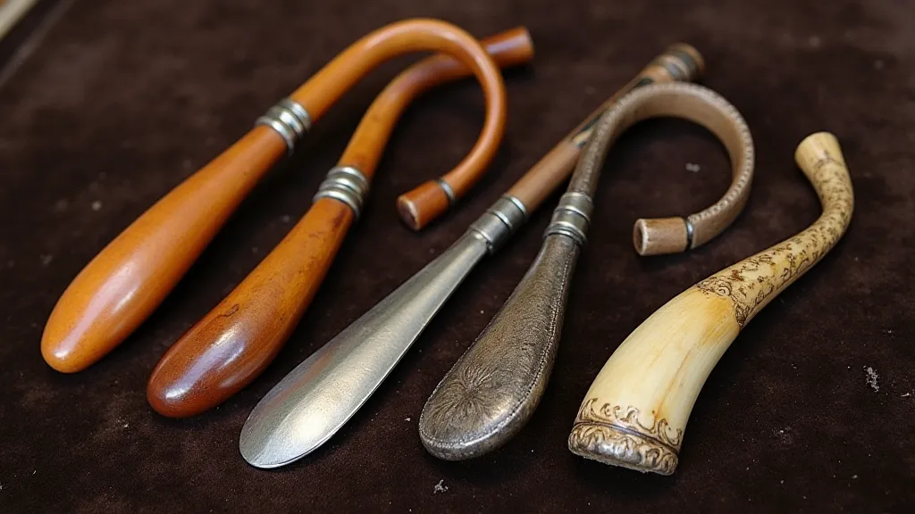 Collection of Art Deco Shoehorns